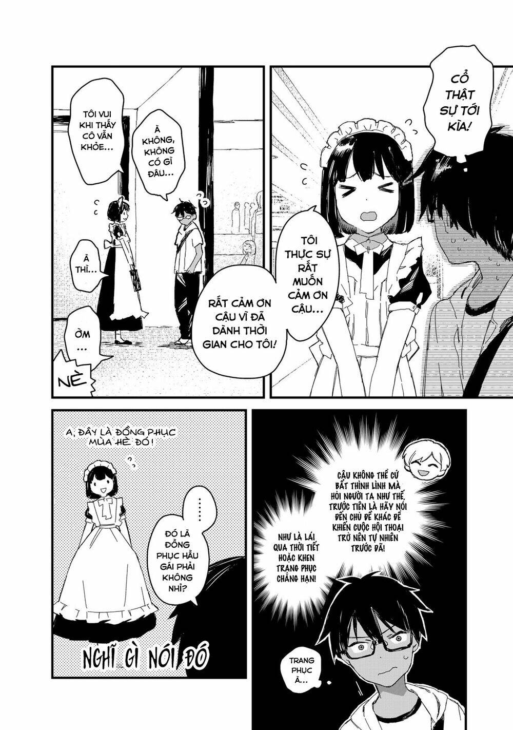 maid-san wa taberu dake chapter 24: bánh kếp - Trang 2